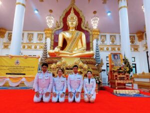 เข้าร่วมพิธีเจริญพระพุทธมนต์ เฉลิมพระเกียรติ และเจริญจิตตภาวนาถวายพระราชกุศลแด่พระบาทสมเด็จพระเจ้าอยู่หัว เนื่องในโอกาสพระราชพิธีมหามงคลเฉลิมพระชนมพรรษา 6 รอบ 28 กรกฎาคม 2567